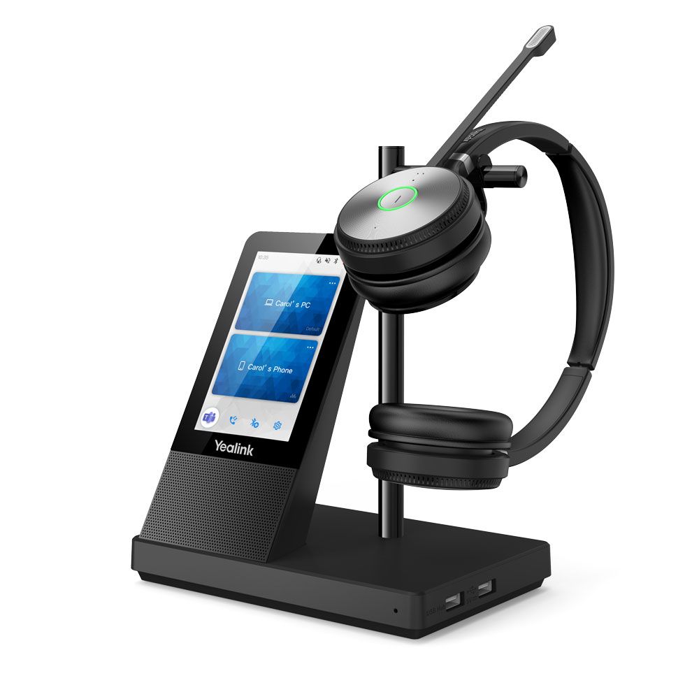 Yealink WH66 Binaural UC Sem fios e BT