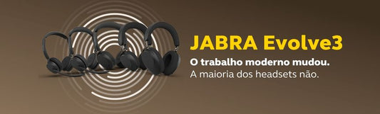 A família Jabra Evolve3 está completa: conheça os novos Evolve3 45, 65 e 65 Flex