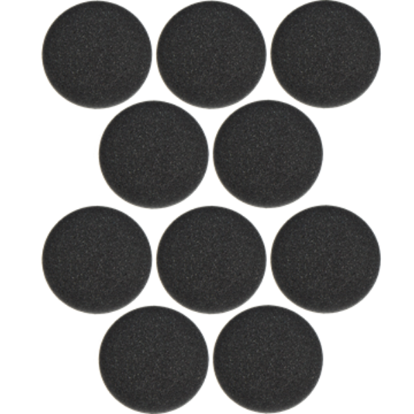 Pack 10 Almofadas espuma para Jabra Evolve 20-65