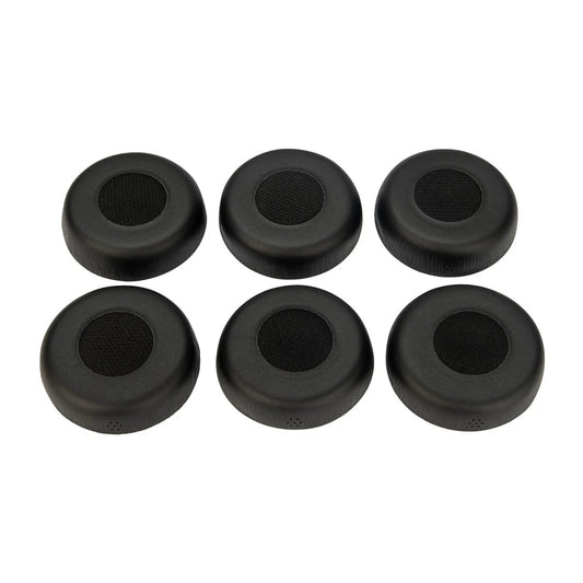 Pack 6 Almofadas semi pele compatível com Jabra Evolve 75
