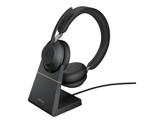 Jabra Evolve2 65 UC Stereo USB-A C/ Base Carregamento