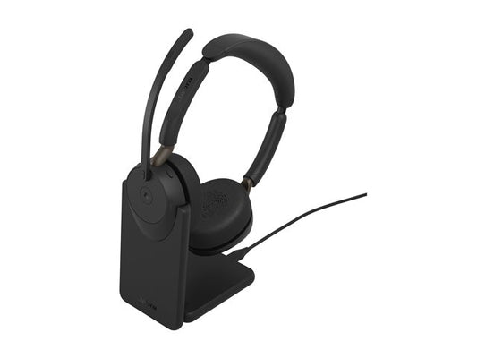 Jabra Evolve3 65 Stereo MS USB-A/C + Base de Carregamento