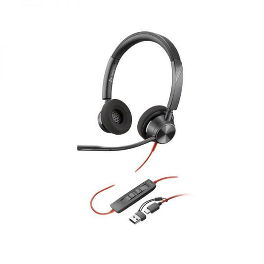 Poly Blackwire 3320 USB-C/A MS