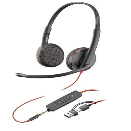 Poly Blackwire C3225 USB-A/ C Binaural