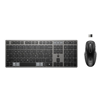 HP 725 - conjunto de teclado e rato (PT-Preto)