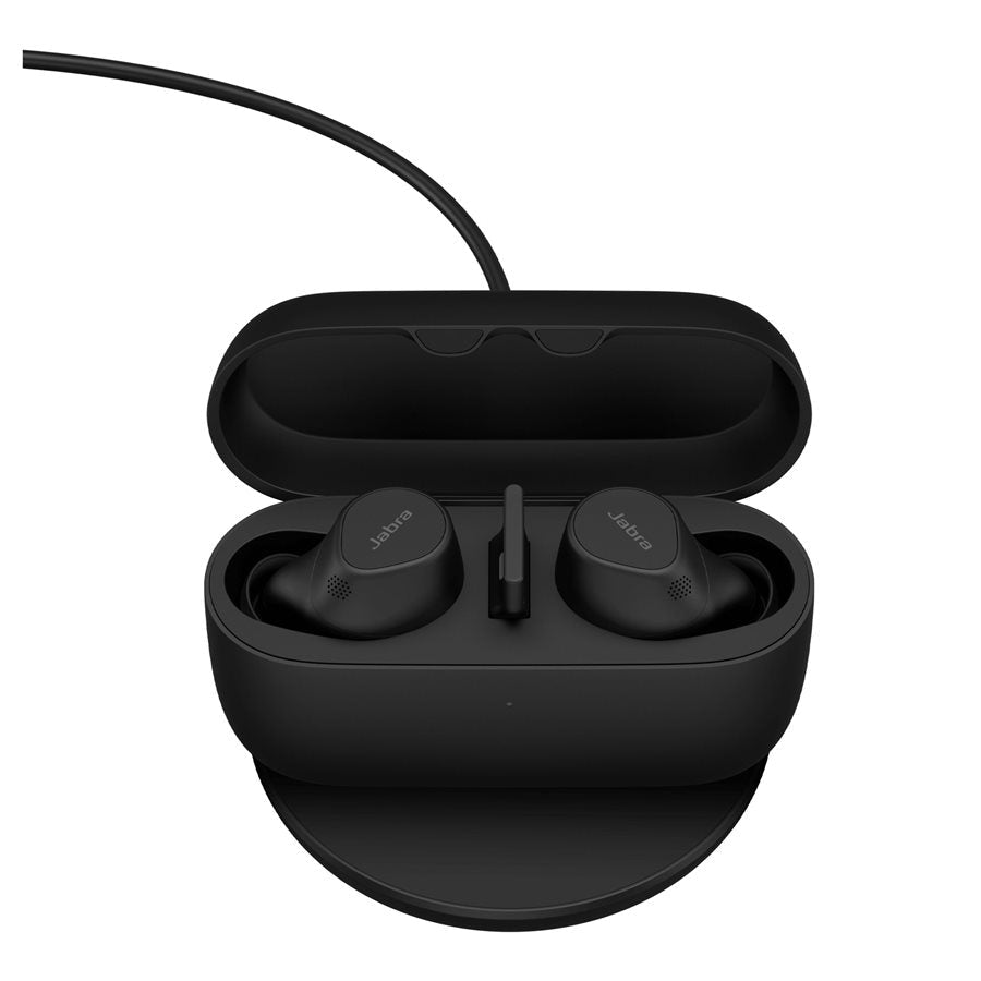 Jabra Evolve2 Buds USB-A MS com Base de Carregamento