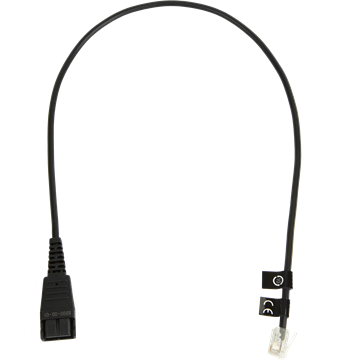Jabra cabo QD para RJ10, 0,5 metros