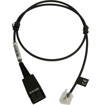 Jabra cabo QD / RJ45 para Siemens Open Stage