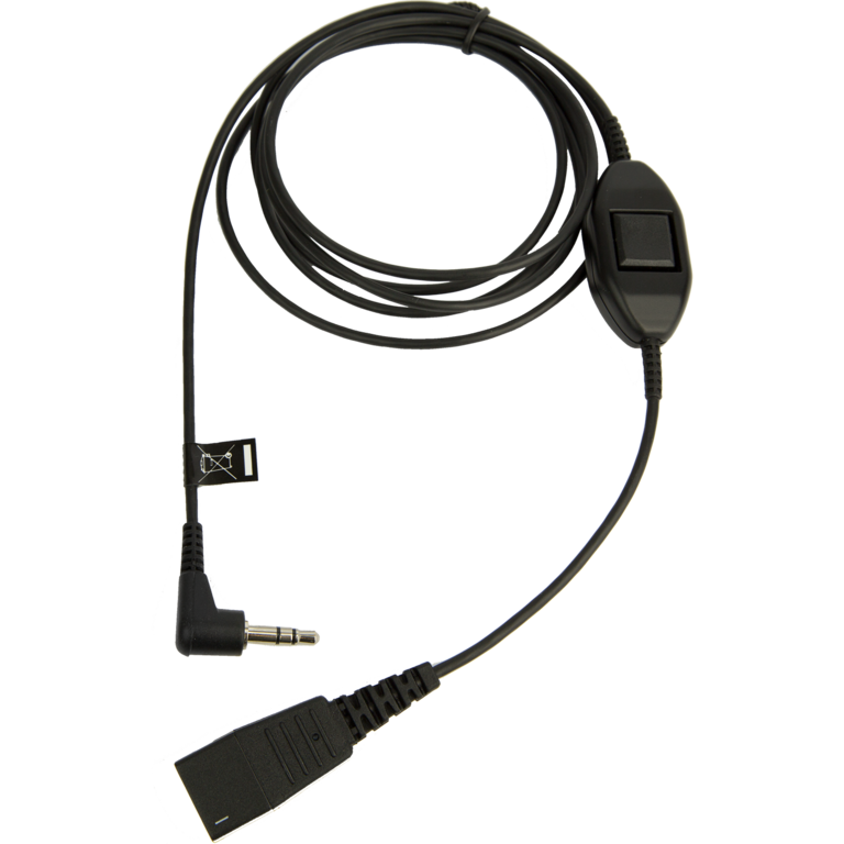 Jabra cabo QD to 3,5mm (Alcatel 8er e 9er series)