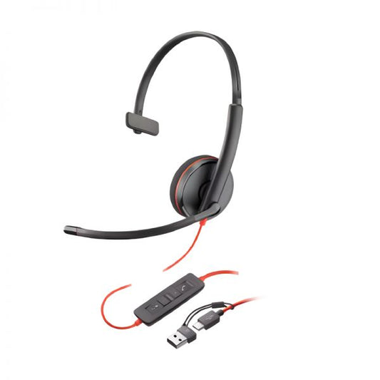 Poly Blackwire 3210 USB-C/A