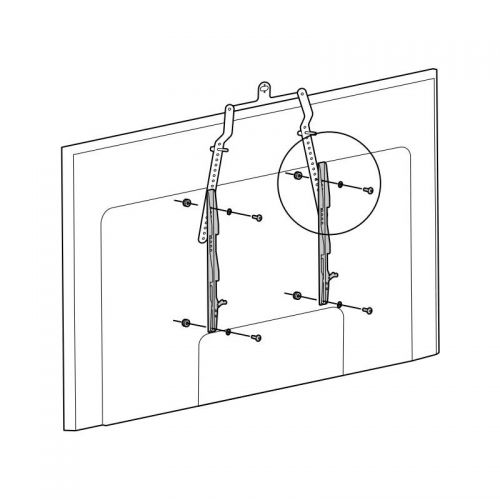 Poly Studio E70 - Kit de montagem VESA
