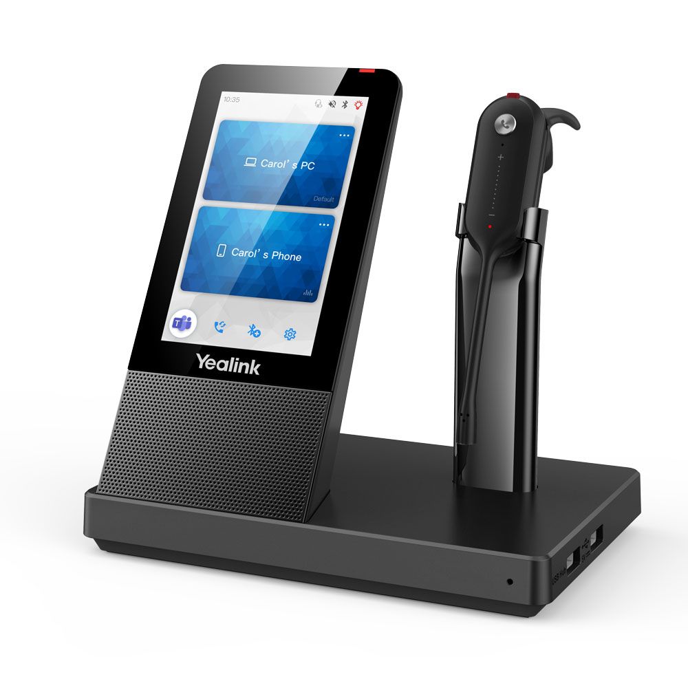 Yealink WH67 Convertível UC Sem fios e BT