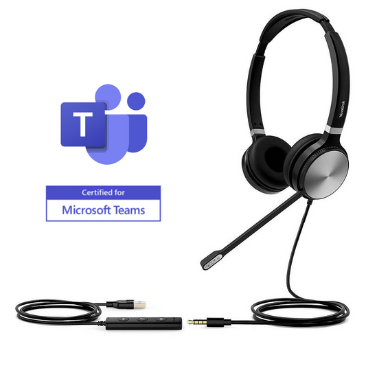 Yealink UH36 Binaural MS USB A / Jack 3.5mm