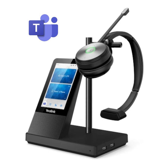 Yealink WH66 Monaural MS Sem fios e BT